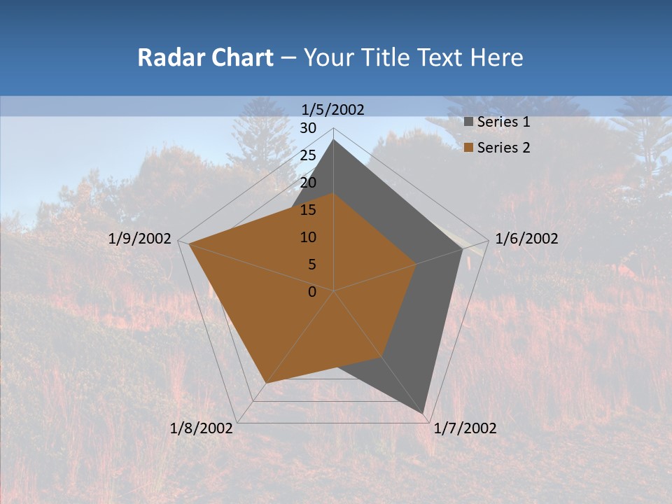 Horizon Peaceful Calm PowerPoint Template