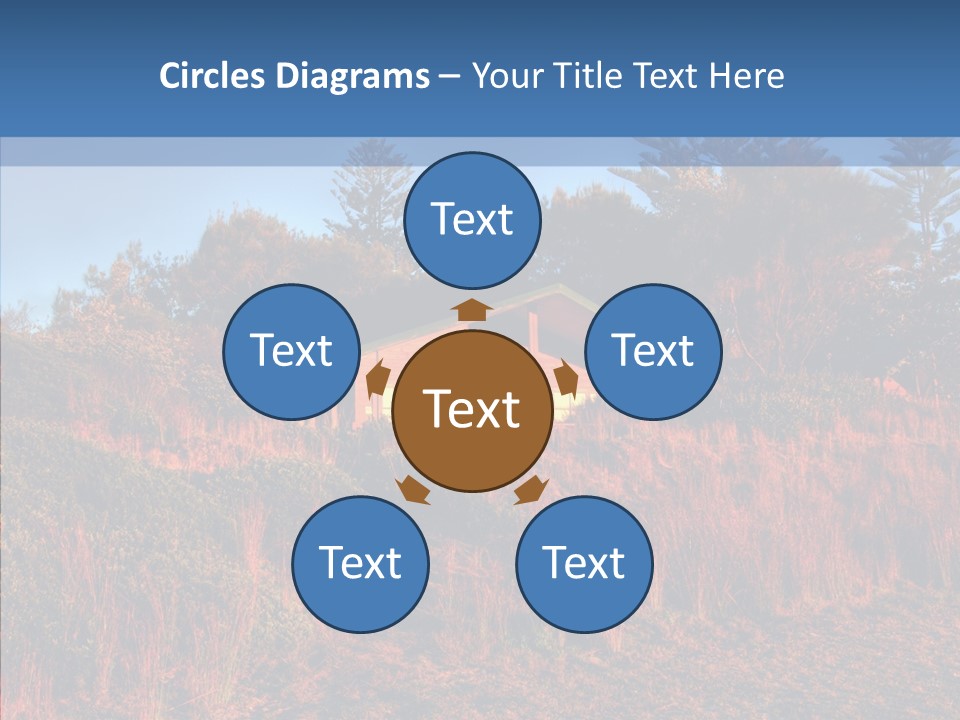 Horizon Peaceful Calm PowerPoint Template