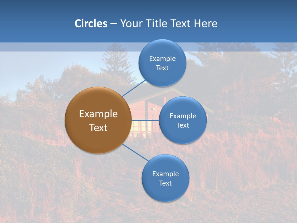 Horizon Peaceful Calm PowerPoint Template