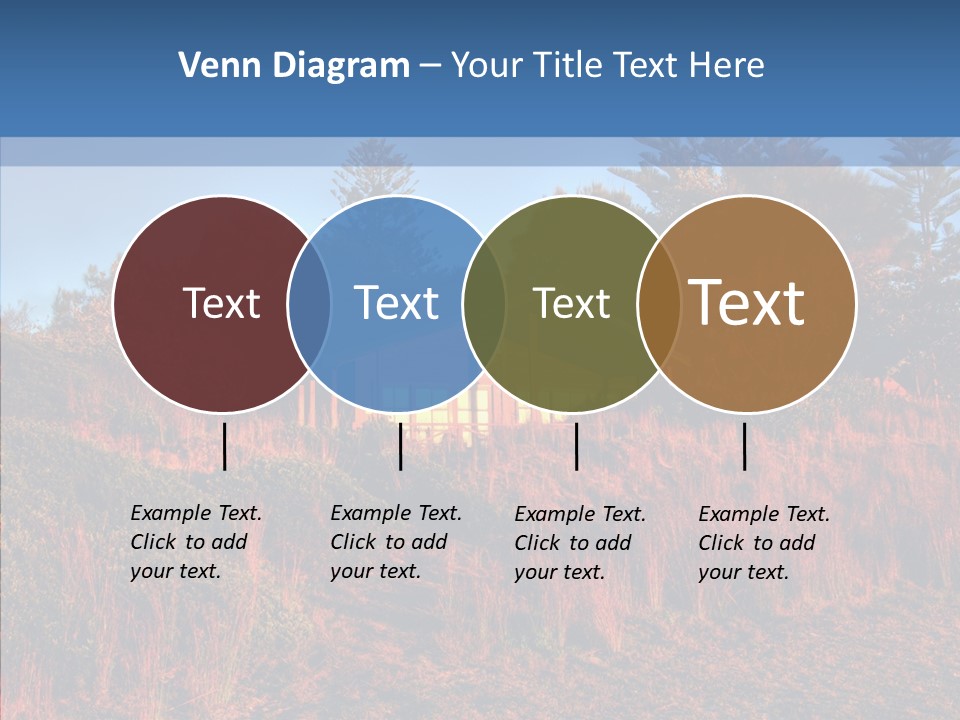 Horizon Peaceful Calm PowerPoint Template