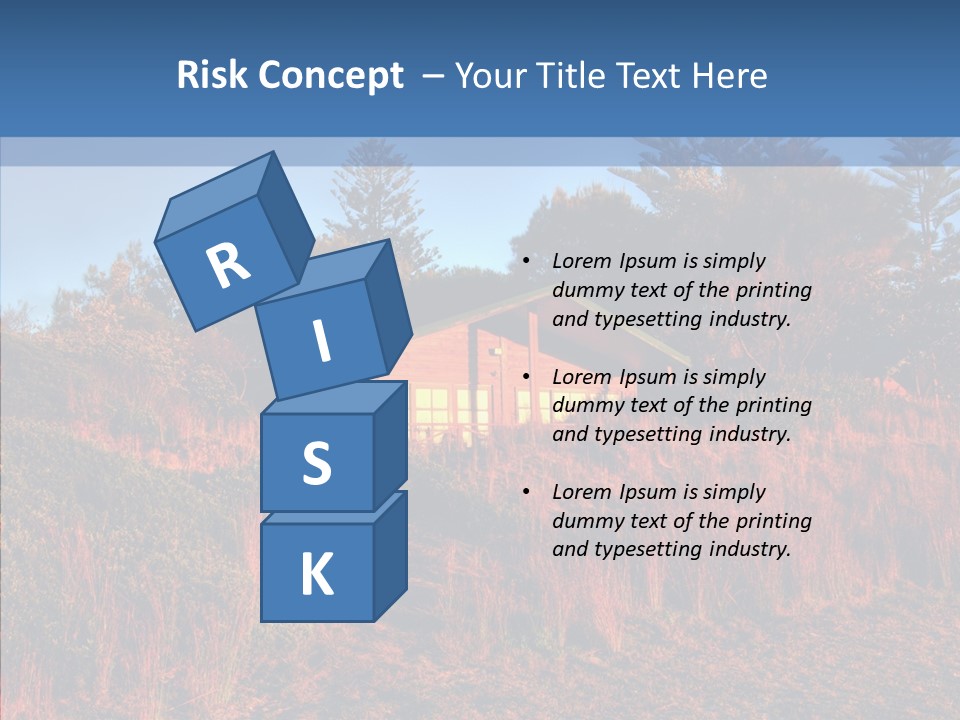 Horizon Peaceful Calm PowerPoint Template