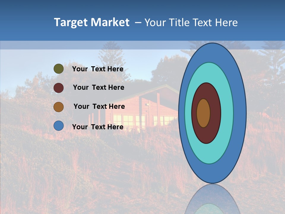 Horizon Peaceful Calm PowerPoint Template