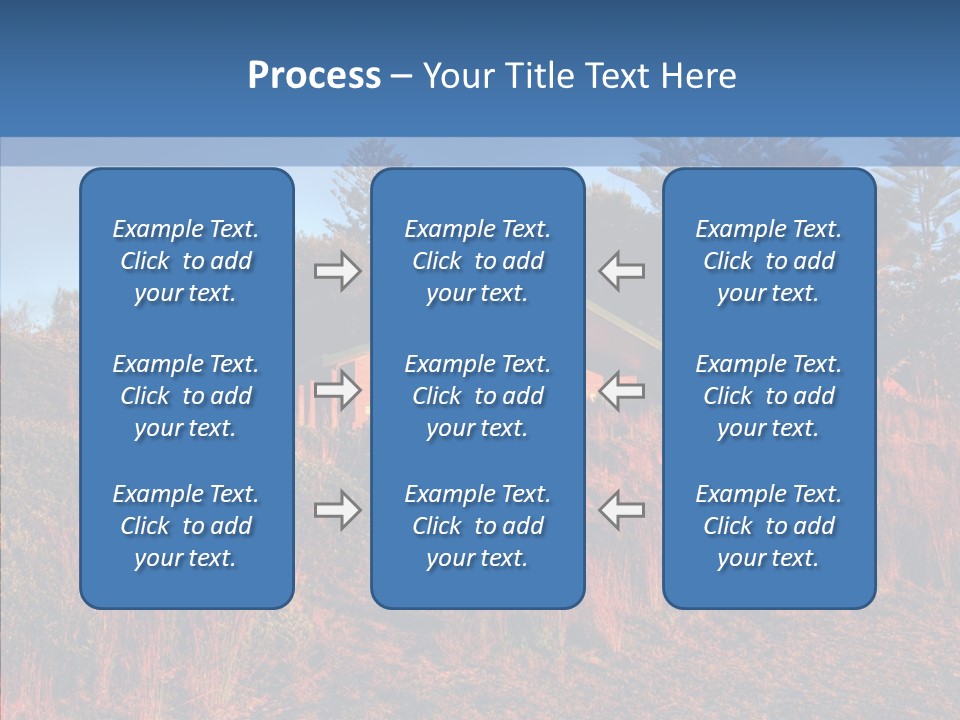 Horizon Peaceful Calm PowerPoint Template