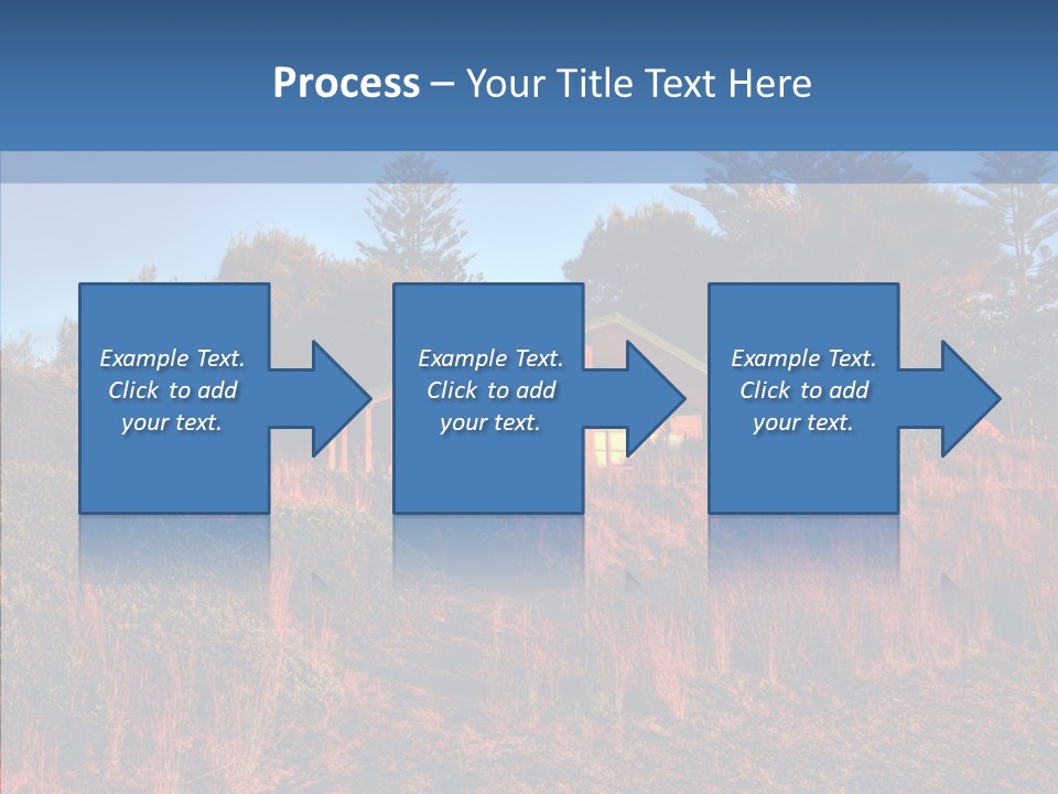 Horizon Peaceful Calm PowerPoint Template