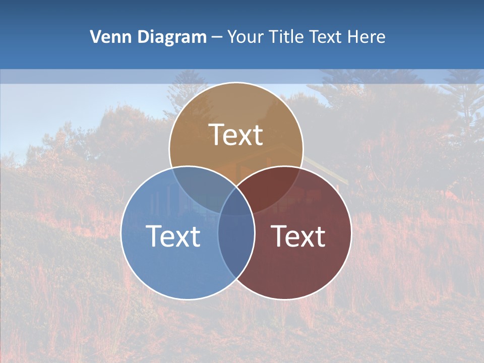 Horizon Peaceful Calm PowerPoint Template