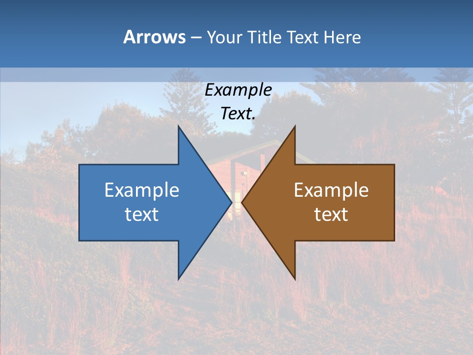 Horizon Peaceful Calm PowerPoint Template