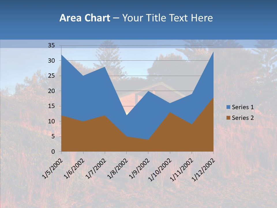 Horizon Peaceful Calm PowerPoint Template
