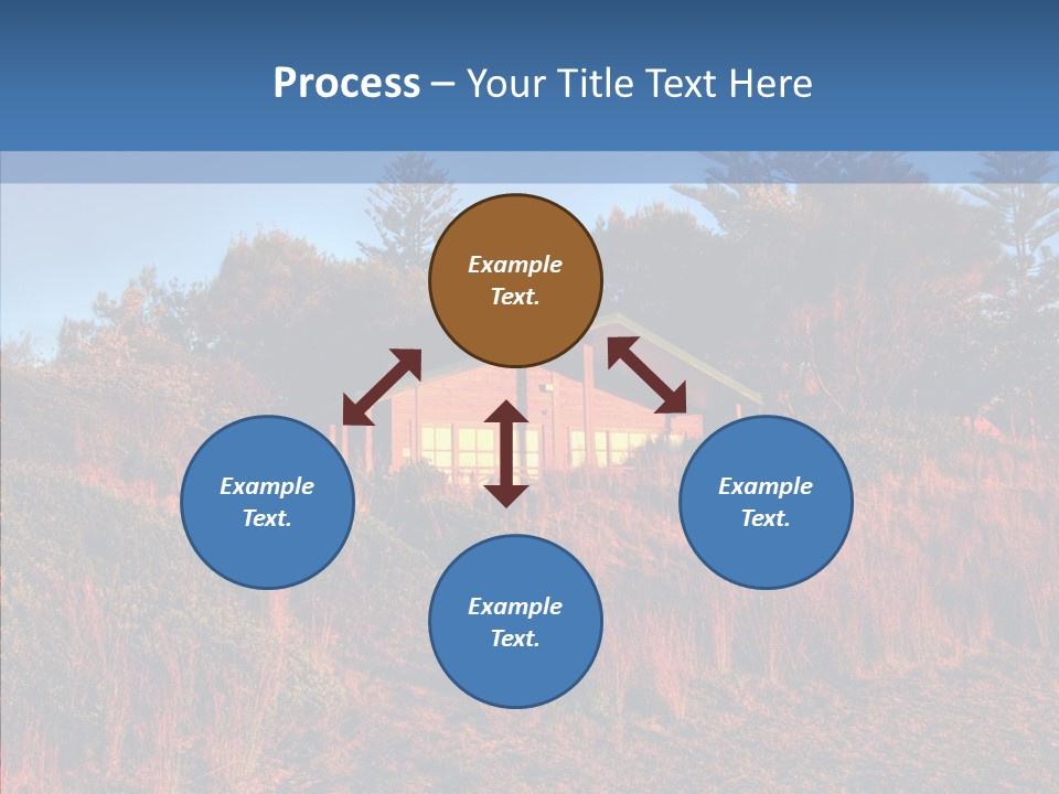 Horizon Peaceful Calm PowerPoint Template