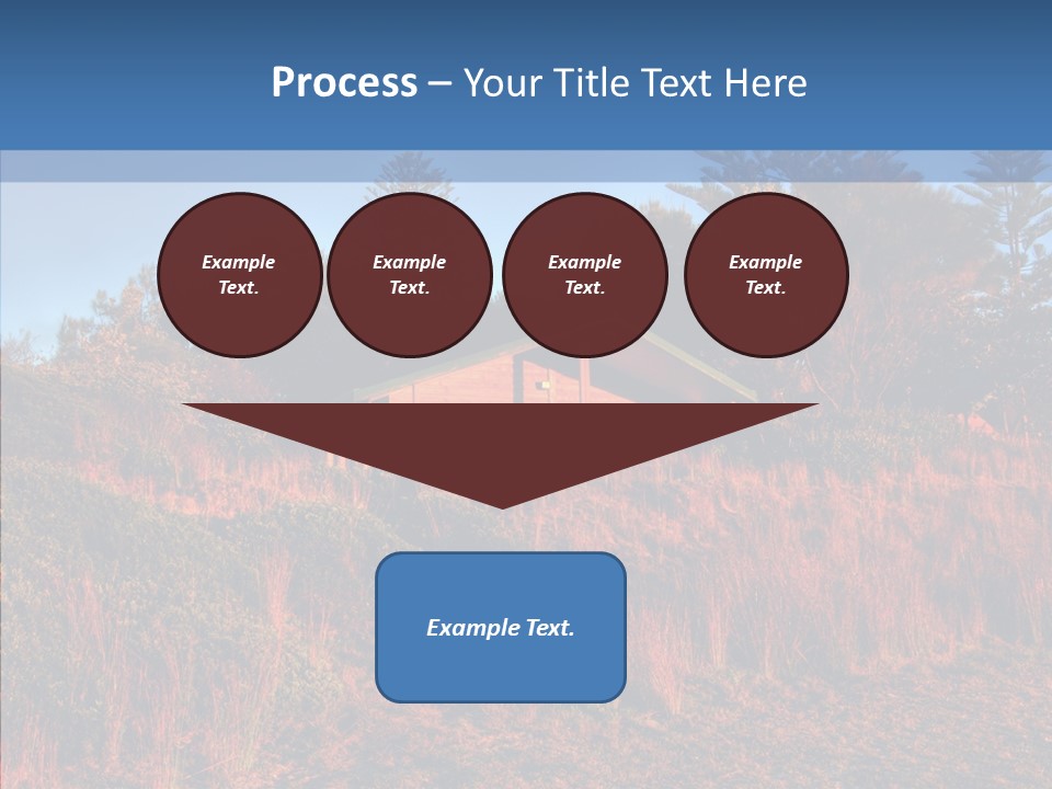 Horizon Peaceful Calm PowerPoint Template