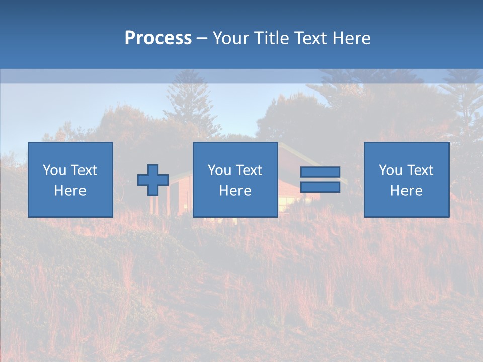 Horizon Peaceful Calm PowerPoint Template