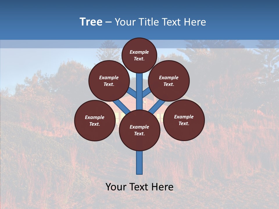 Horizon Peaceful Calm PowerPoint Template