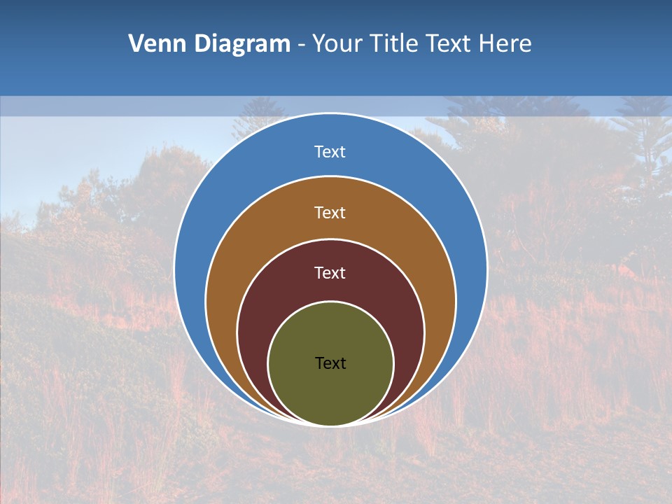 Horizon Peaceful Calm PowerPoint Template