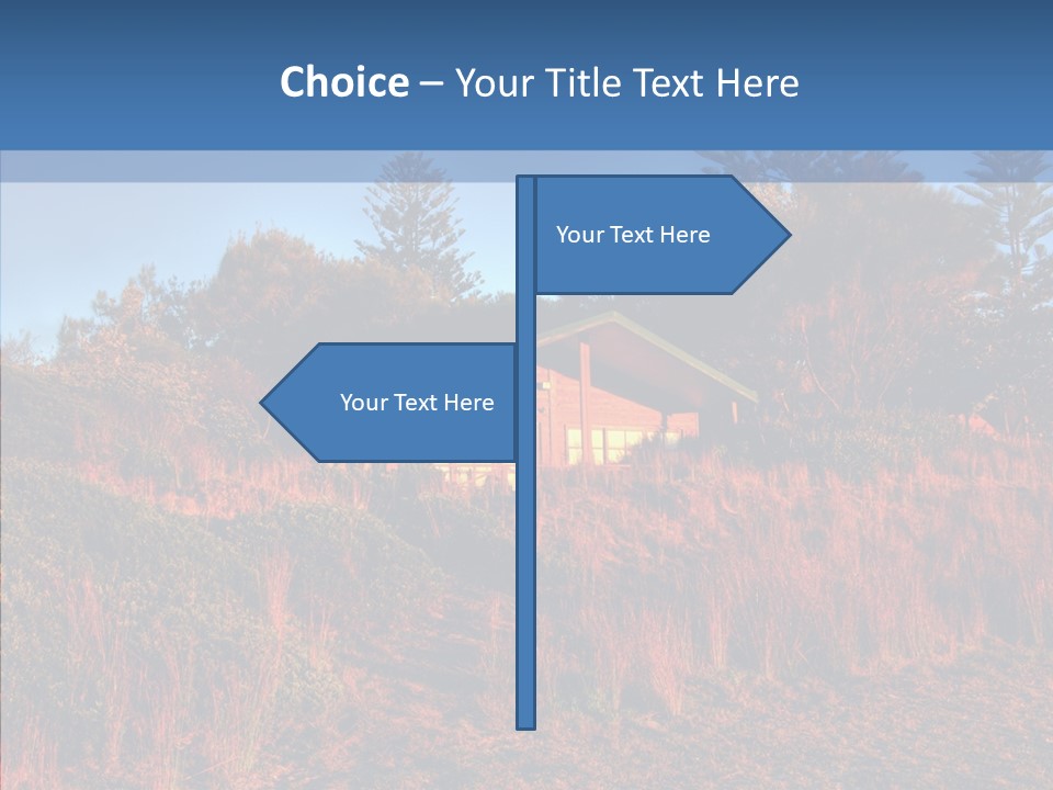 Horizon Peaceful Calm PowerPoint Template