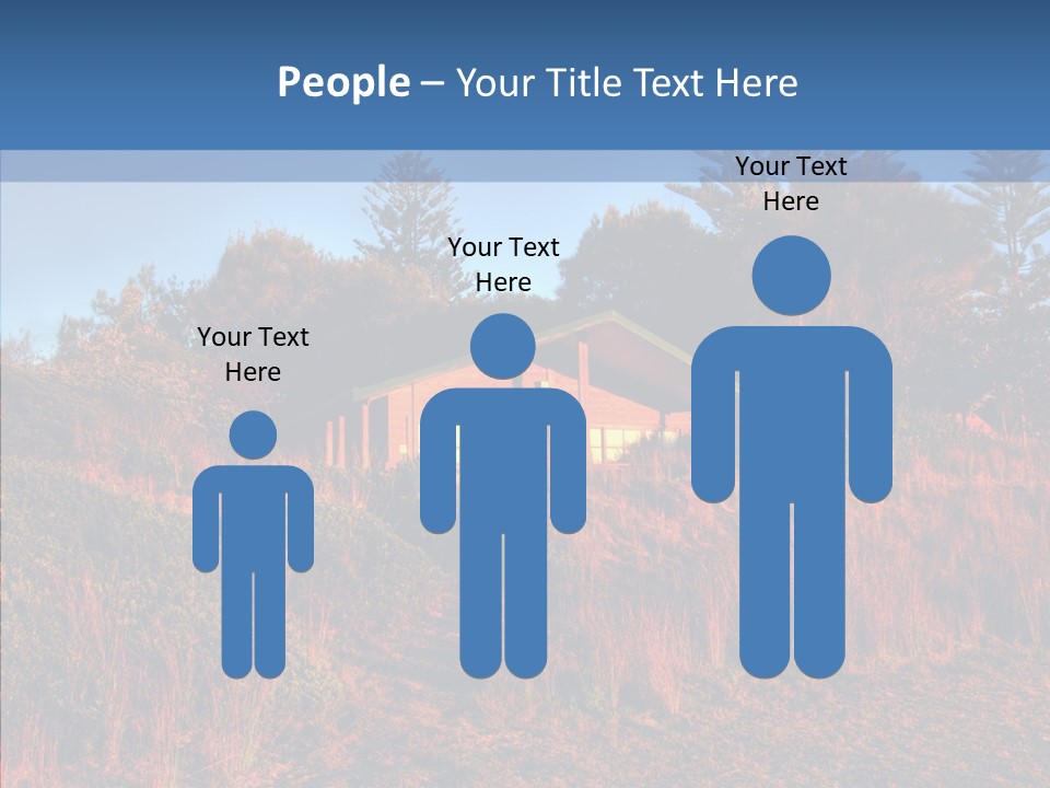 Horizon Peaceful Calm PowerPoint Template