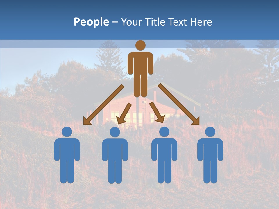 Horizon Peaceful Calm PowerPoint Template