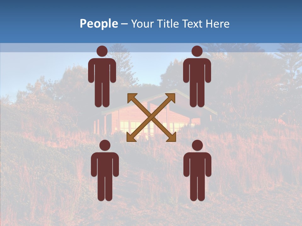 Horizon Peaceful Calm PowerPoint Template