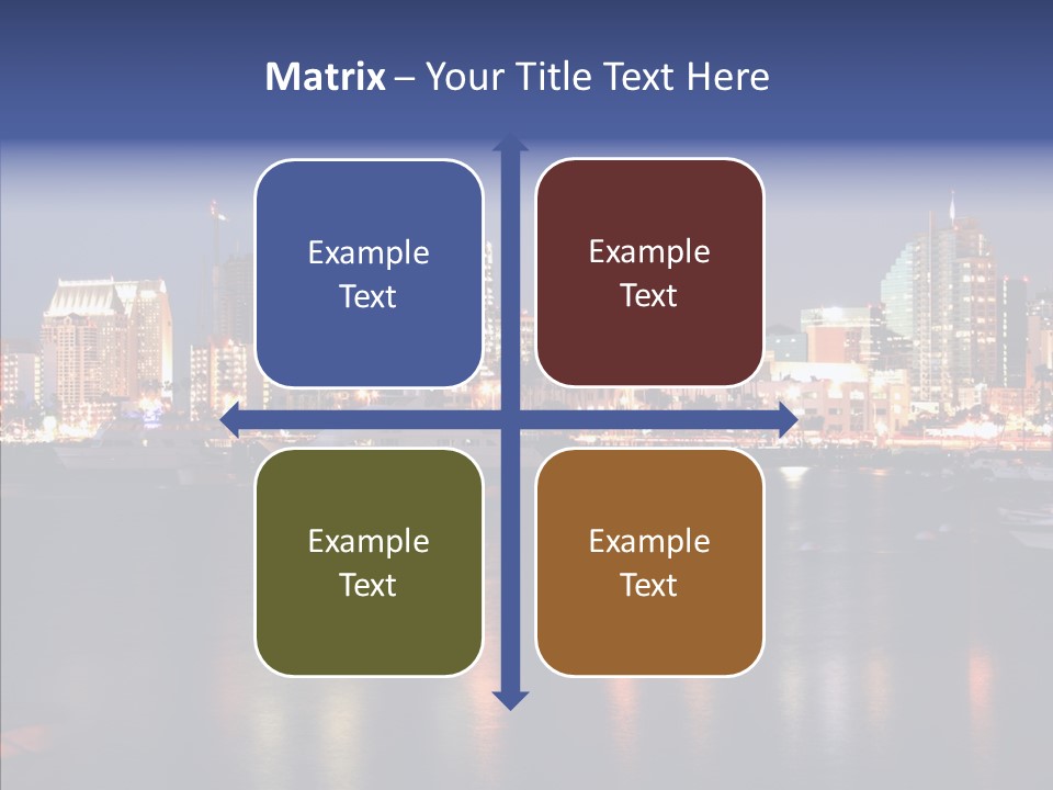 Boat Lights Sport PowerPoint Template