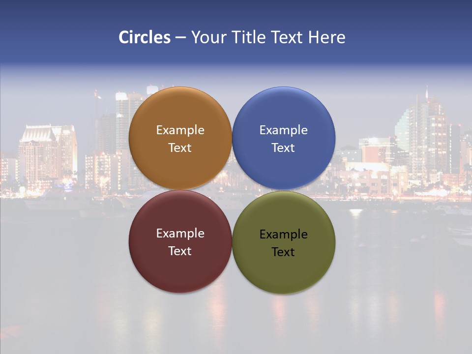 Boat Lights Sport PowerPoint Template