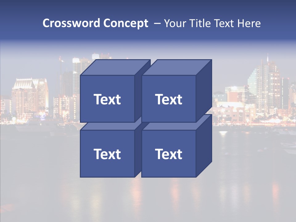 Boat Lights Sport PowerPoint Template