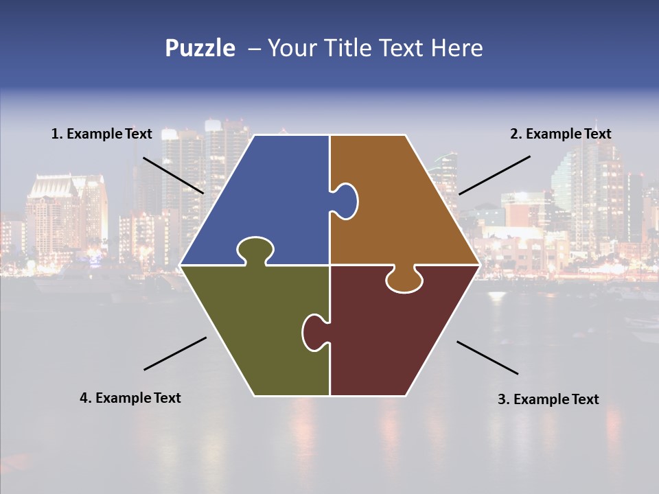 Boat Lights Sport PowerPoint Template