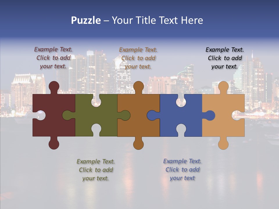 Boat Lights Sport PowerPoint Template