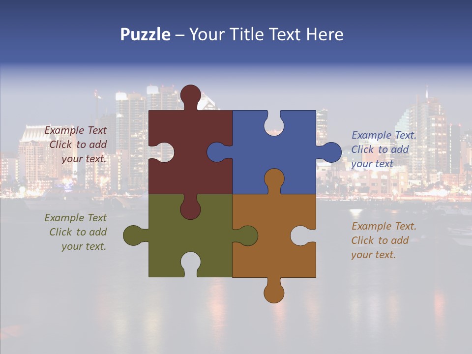 Boat Lights Sport PowerPoint Template