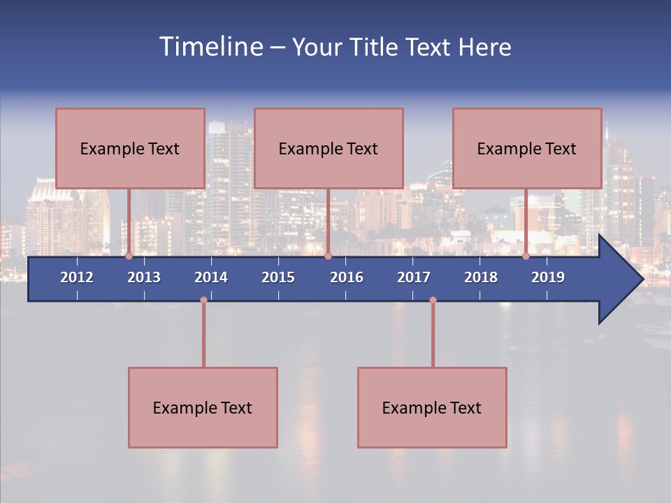 Boat Lights Sport PowerPoint Template