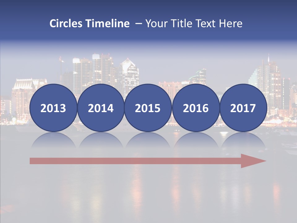 Boat Lights Sport PowerPoint Template