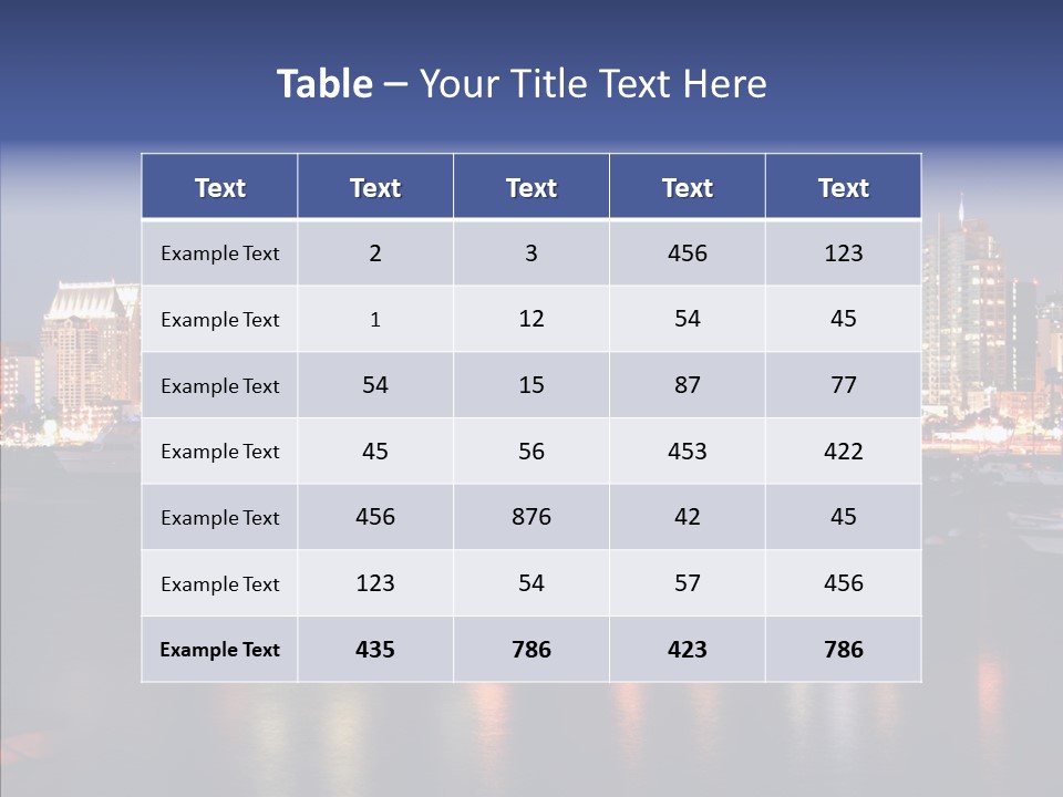 Boat Lights Sport PowerPoint Template