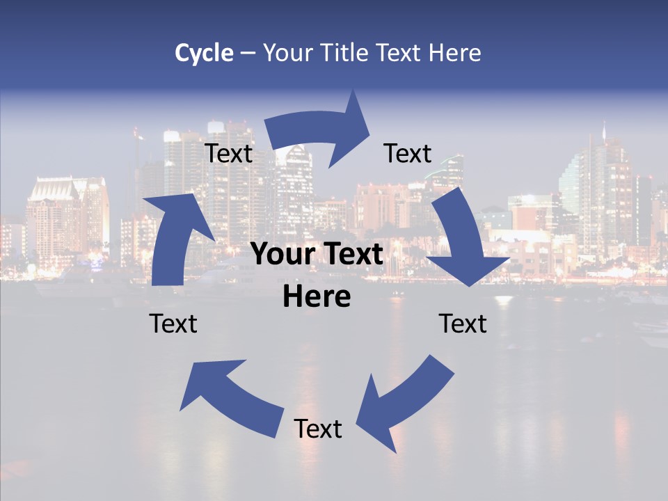 Boat Lights Sport PowerPoint Template