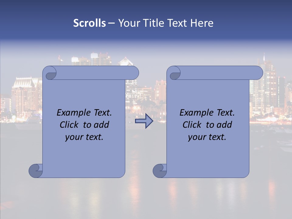Boat Lights Sport PowerPoint Template