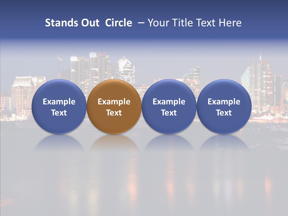 Boat Lights Sport PowerPoint Template