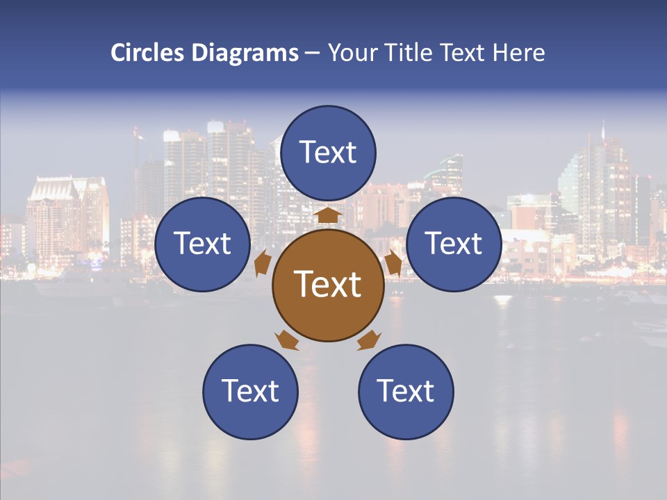 Boat Lights Sport PowerPoint Template