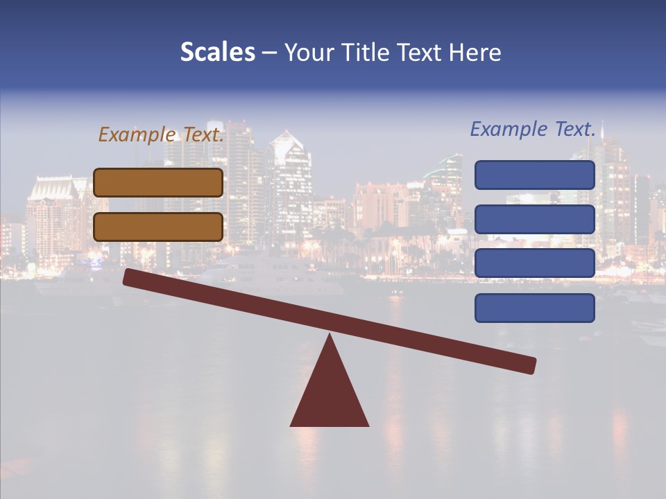 Boat Lights Sport PowerPoint Template