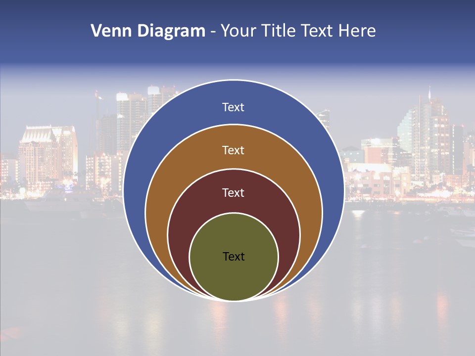 Boat Lights Sport PowerPoint Template