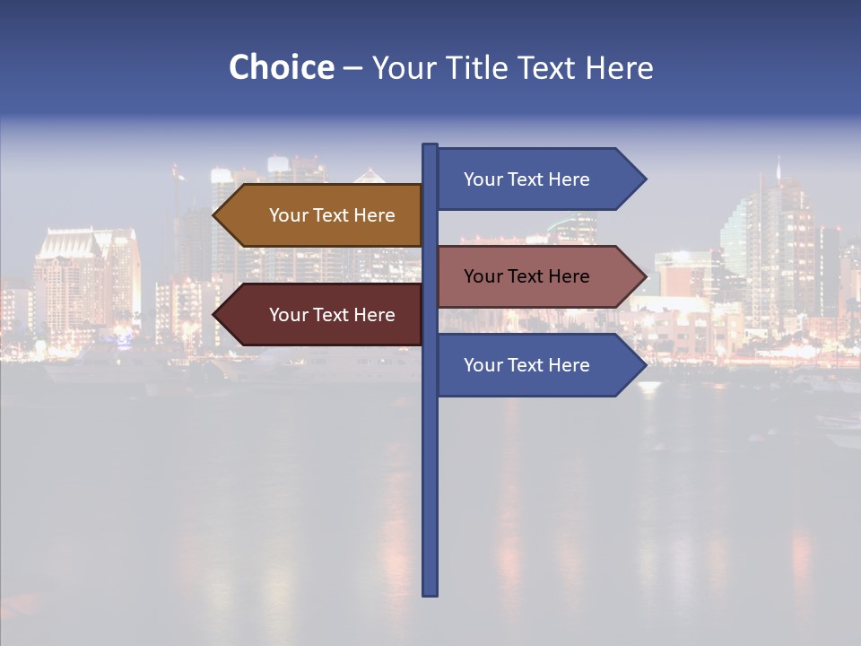 Boat Lights Sport PowerPoint Template