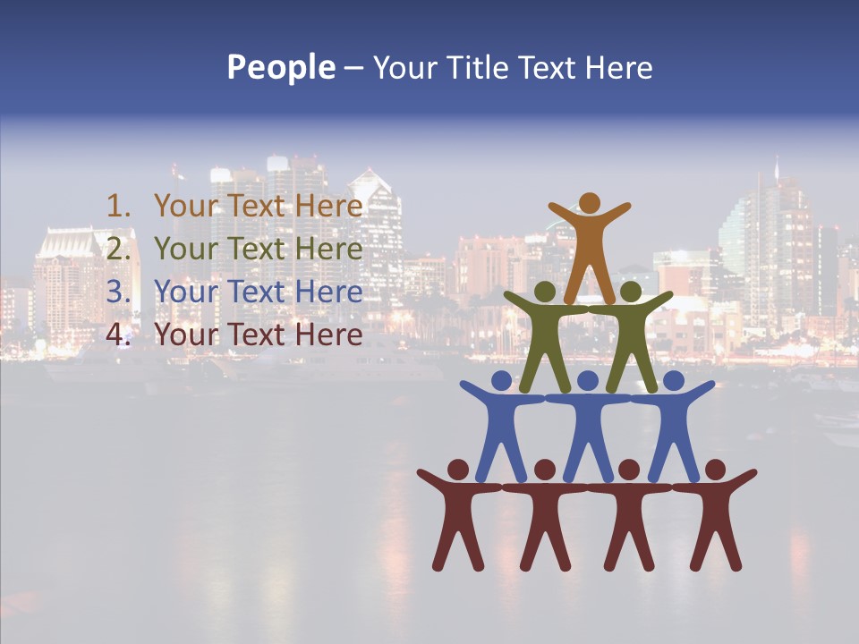 Boat Lights Sport PowerPoint Template