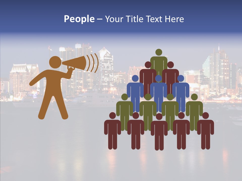 Boat Lights Sport PowerPoint Template