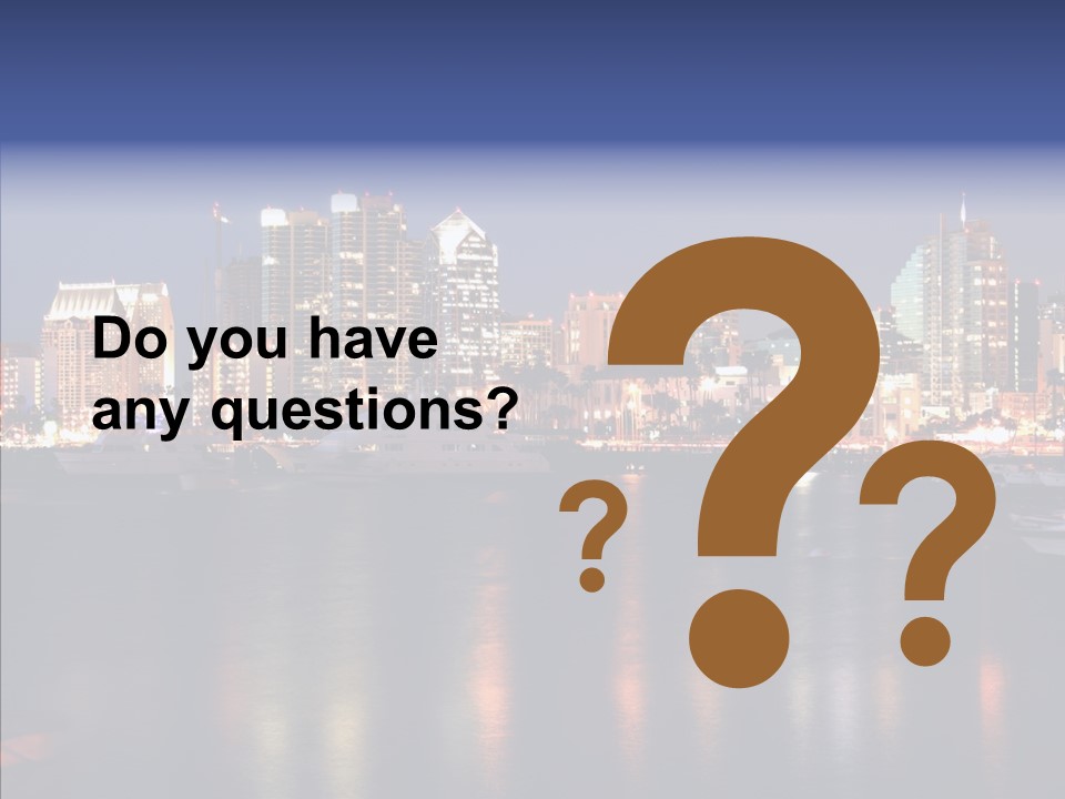 Boat Lights Sport PowerPoint Template