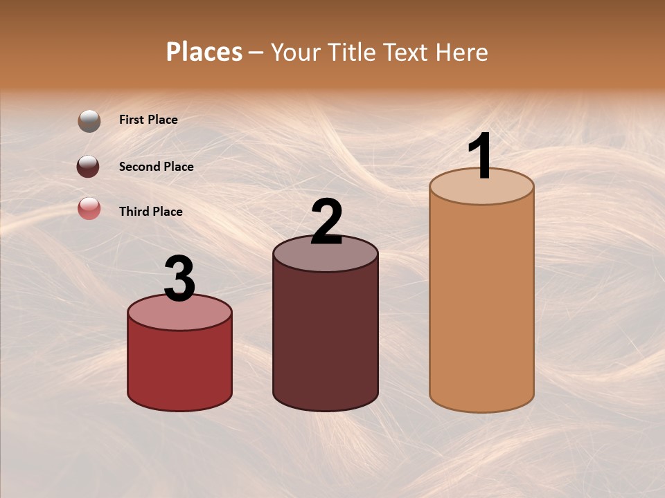 Hairstyle Woman Tangled PowerPoint Template