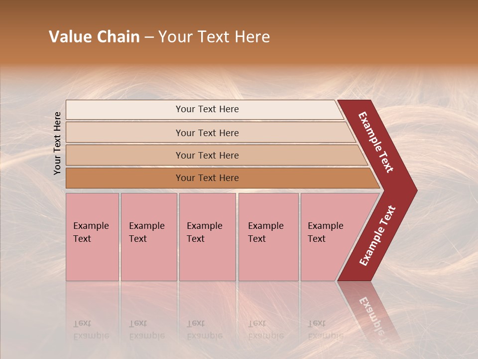 Hairstyle Woman Tangled PowerPoint Template