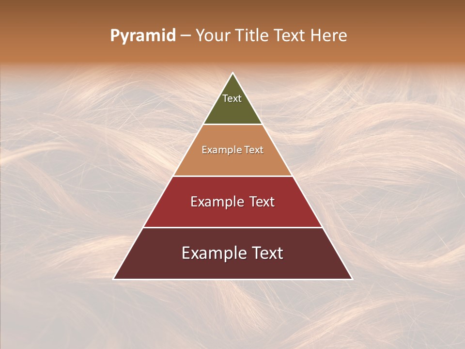 Hairstyle Woman Tangled PowerPoint Template