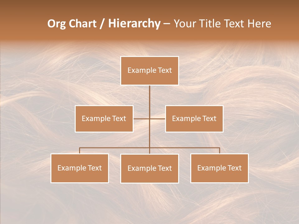 Hairstyle Woman Tangled PowerPoint Template