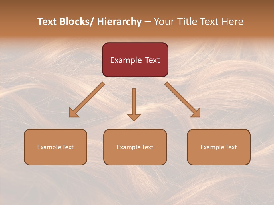 Hairstyle Woman Tangled PowerPoint Template