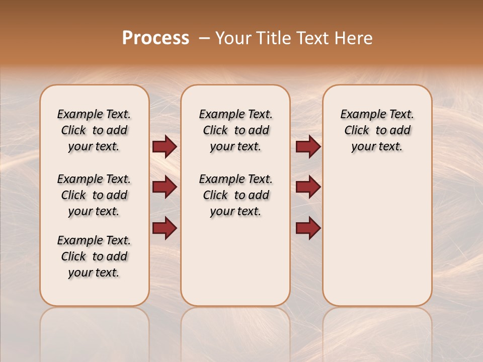 Hairstyle Woman Tangled PowerPoint Template