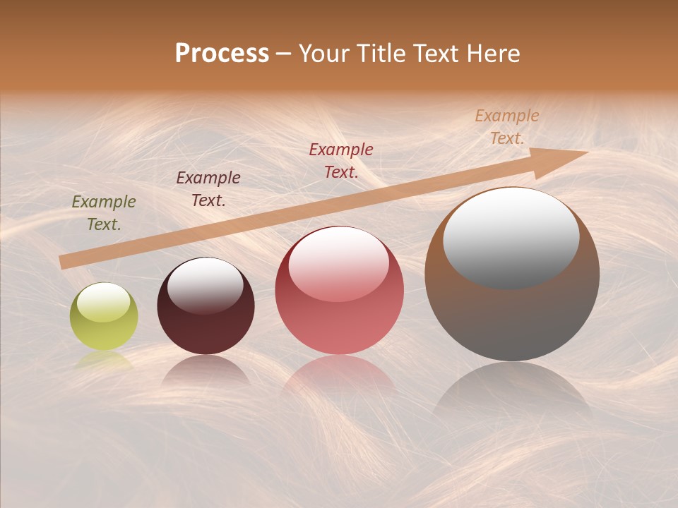 Hairstyle Woman Tangled PowerPoint Template