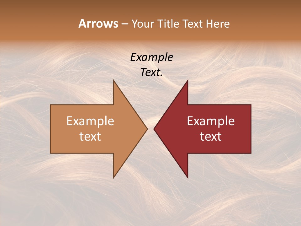 Hairstyle Woman Tangled PowerPoint Template