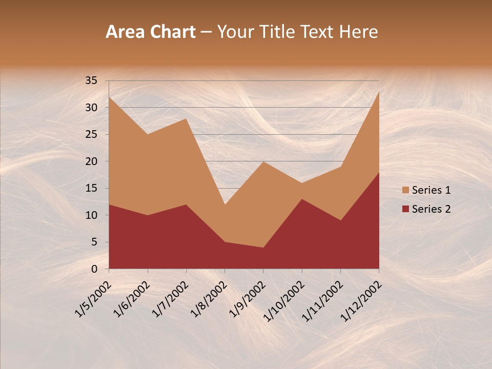Hairstyle Woman Tangled PowerPoint Template