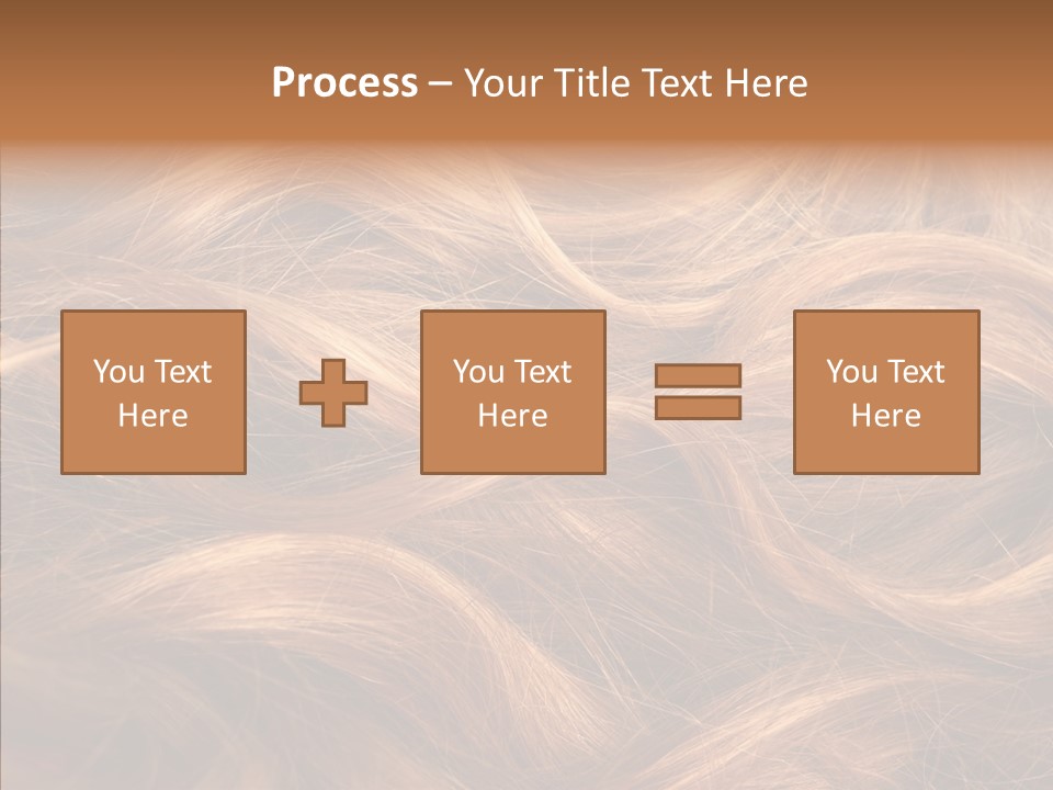 Hairstyle Woman Tangled PowerPoint Template
