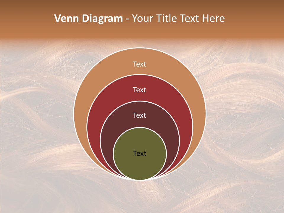 Hairstyle Woman Tangled PowerPoint Template